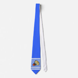 Cravate Badminton bleu