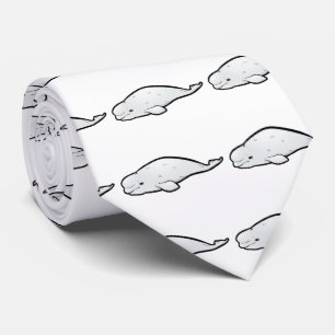Cravate Baleine de beluga