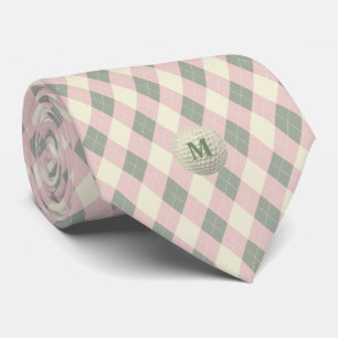 Cravate Balle de golf Monogram Jacquard rétros
