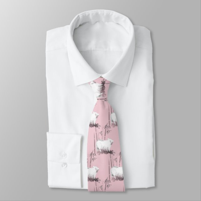 Cravate Bambou de porc d'origine Choisissez la couleur 2 C (Attaché)
