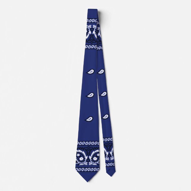 Cravate Bandana Doger Blue Neck (Devant)
