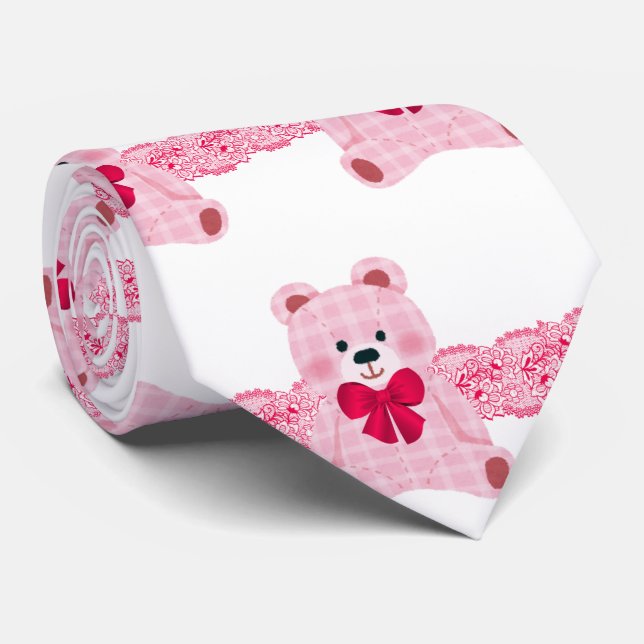 Cravate bannière d'ours (Roulé)