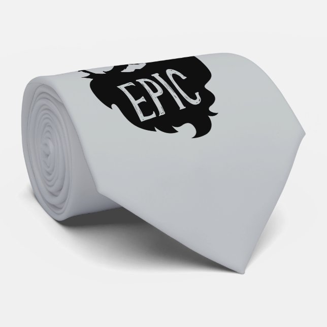 Cravate Barbe épique de finale d'hockey (Roulé)