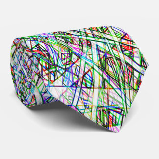 Cravate barrée par couleur géniale