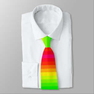 Cravate Barres couleur 02