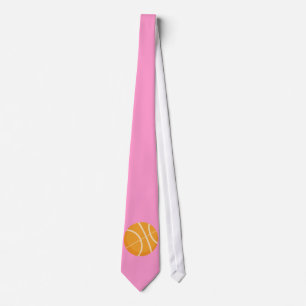 Cravate Basket-ball rose