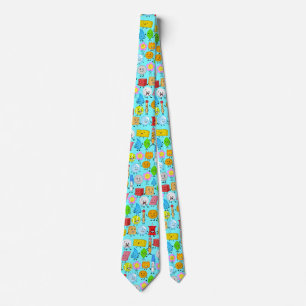 Cravate bataille pour dream island motif
