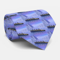 Bateau titanique coulant - 3D rendent