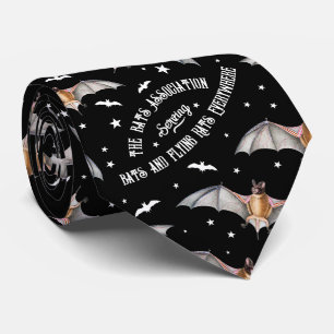 Cravate Bateaux volants Halloween Gothique Alternative Vam