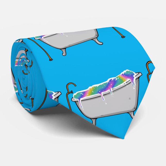 Cravate Bath Bomb Babe Thunder_Cove (Roulé)