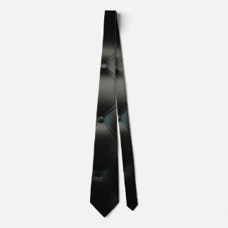 Cravate Beau cuir romantique noir