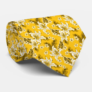 Cravate Beau motif à fleurs élégant