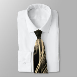 Cravate Beaucoup de tordus à l'air de pin brûlé avec des r