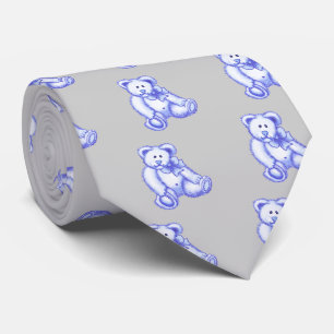 Cravate Bébé de l'ours bleu