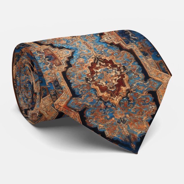 Cravate Belle collection populaire Perse vieux Motif (Roulé)