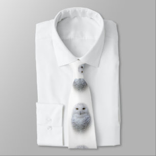 Cravate Belle, Dreamy et Serene Snowy Owl