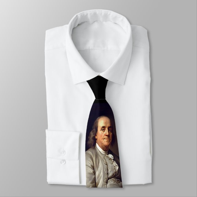 Cravate Benjamin Franklin (Attaché)