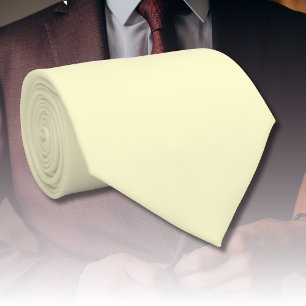 Cravate Beurre jaune uni   Classic Elegant