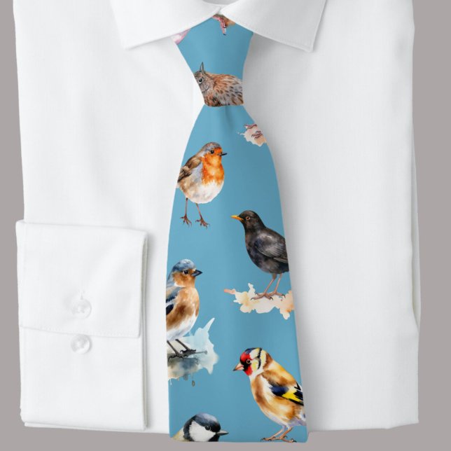 Cravate Bird Nerd, Birdwatcher, twitcher, birder (Créateur téléchargé)