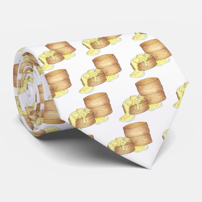 Cravate Biscuits et saucisses Gravité Petit déjeuner Sud (Roulé)