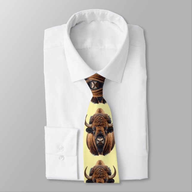 Cravate Bison / Buffle (Attaché)