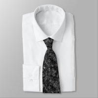 Black Faux Foil et Parties scintillant Motif