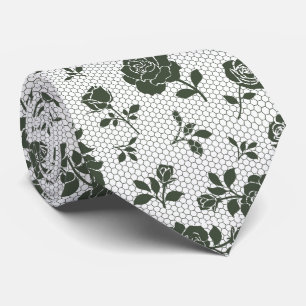 Cravate Black Lace Vintage