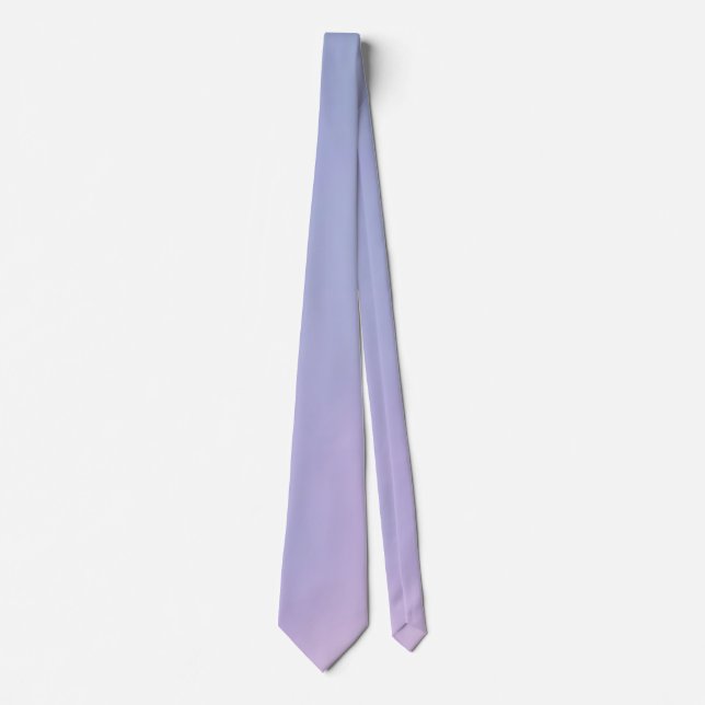 Cravate Bleu Dégradé, Violet, Lilac (Devant)