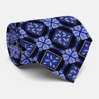 Bleu et noir Tatreez Henna Thobe Motif