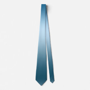 Cravate bleu Ombre Gradient Mens