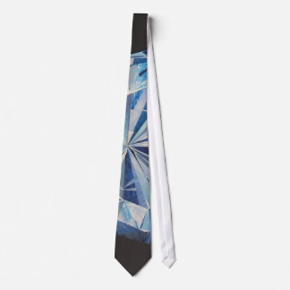 Cravate bleue de diamant