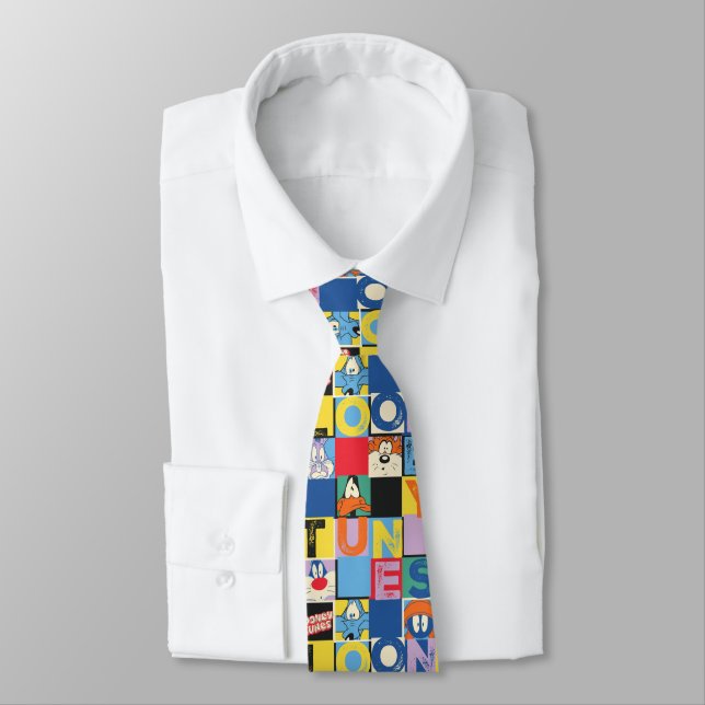 Cravate Blocs de contrôle de caractères LOONEY TUNES™ (Attaché)