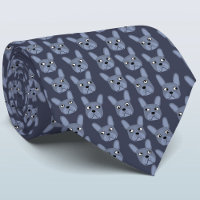 Cravate Blue French Bulldog