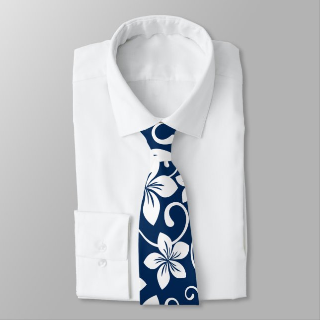 CRAVATE BLUE HAWAII (MARINE) (Attaché)