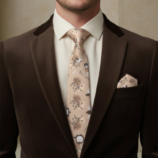 Cravate Boho Botanical (Créateur téléchargé)