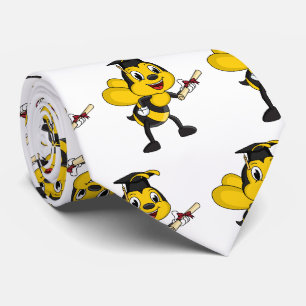 Cravate Bonne remise des diplômes des abeilles