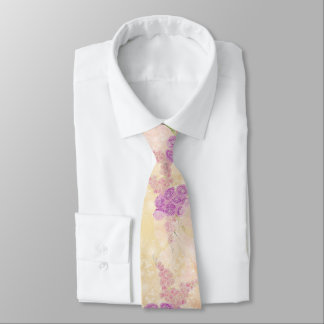 Cravate Bouquet de mariage du père de la mariée Sunset Ros