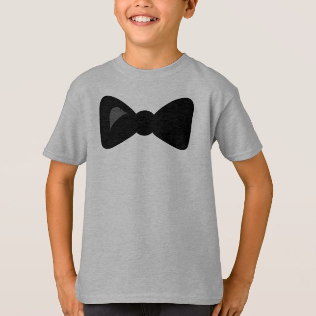 Cravate Bow Guy Basic Hanes ComfortSoft® T-Shirt (Devant)