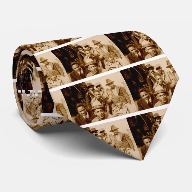 Cravate boyz des années 1930 du capot RPPC (Roulé)