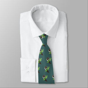 Cravate Branche originale faite sur commande de pin de pie