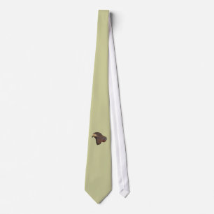 Cravate Broderie Harris Hawk Faux