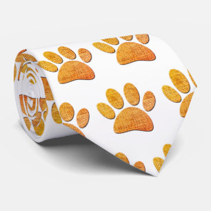 Cravate Brûlure à mâchoires pour chien - Impression âgée