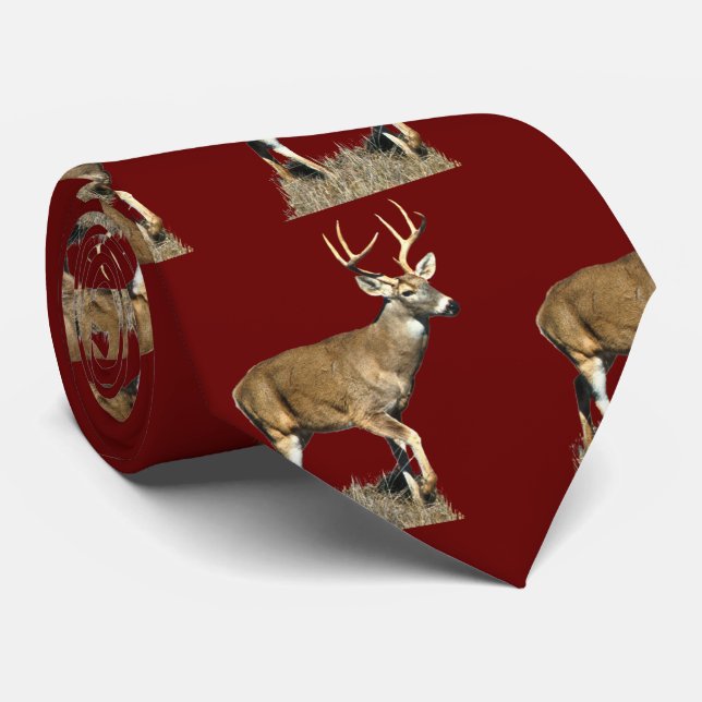 Cravate Buck White Tailed (Roulé)