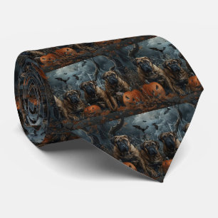 Cravate Bullmastiff Halloween nuit chien délice