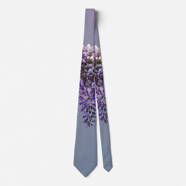 Cravate Bunch of Wisteria (Devant)