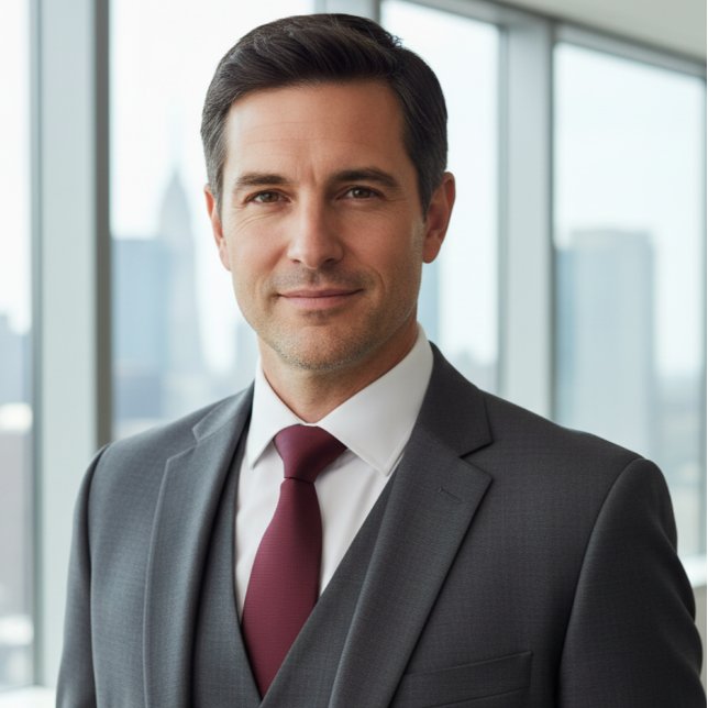 Cravate Burgundy (Créateur téléchargé)