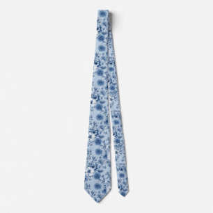 Cravate Cadeau de mariage en porcelaine bleu clair pour ga