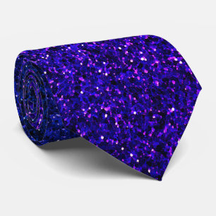 Cravate Cadeau de naissance de mariage abstrait paillettes