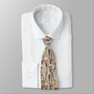 Cravate Cadeau de Noël Coloré Pour Hommes Fleur de Lys Cal