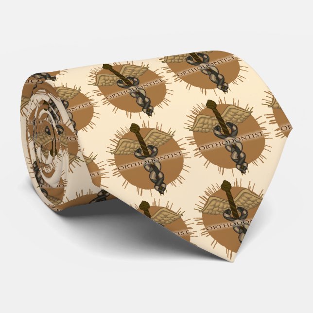 Cravate Caducée (Roulé)